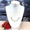 Multicolour Amber Triangles Necklace