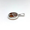 Amber Pendant with Silver „Tree of Life” Theme