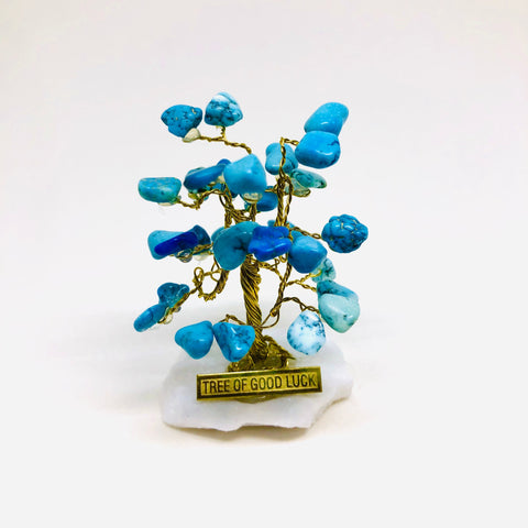 TURQUOISE Tree Of Good Luck - R0