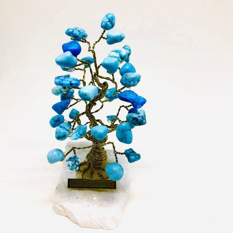 TURQUOISE Tree Of Good Luck - S1