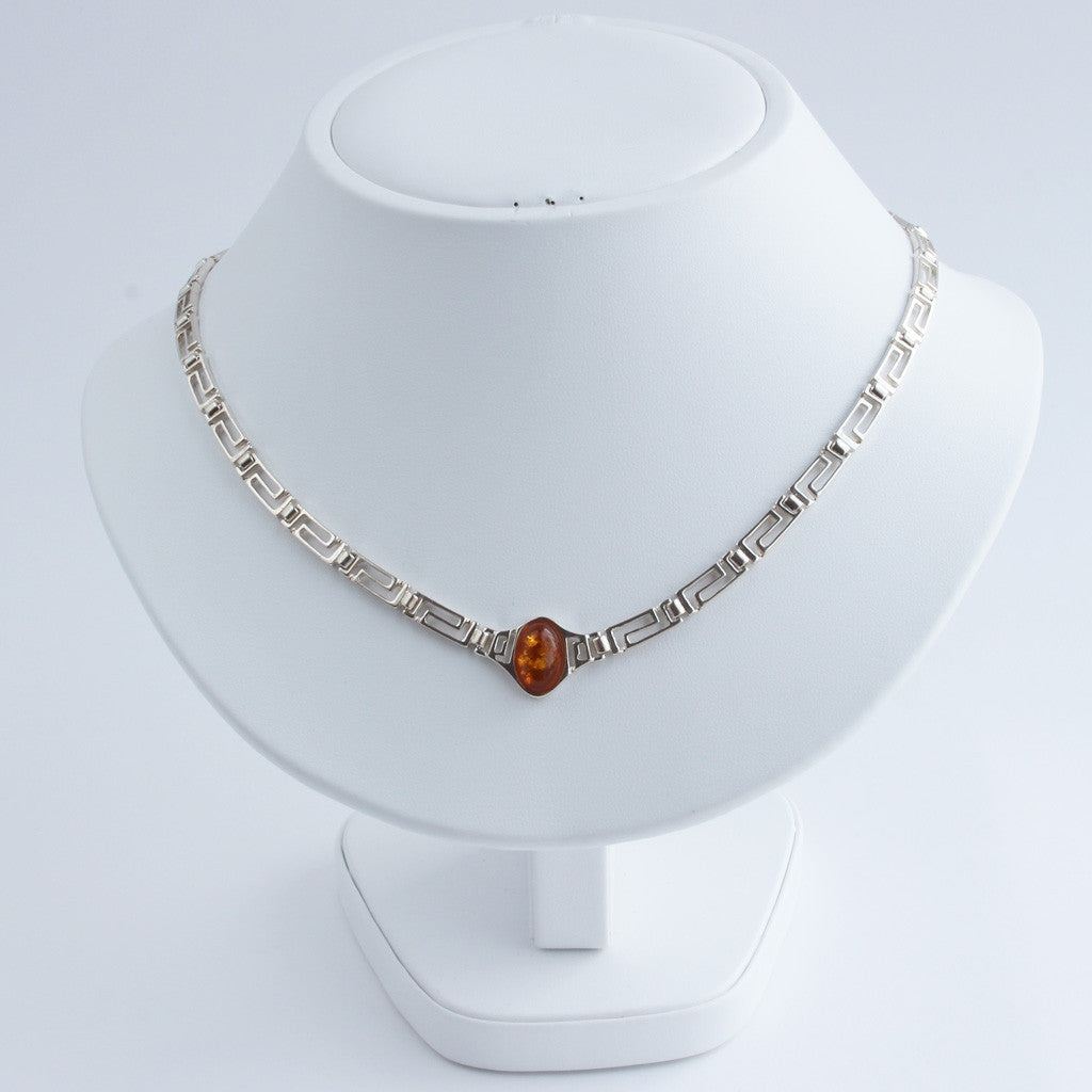 Baltic Amber Infinity Necklace available at The Amber Room